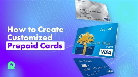 create your own prepaid card.